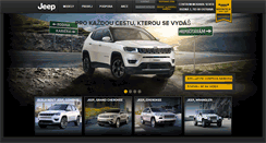 Desktop Screenshot of jeep-moravia.cz